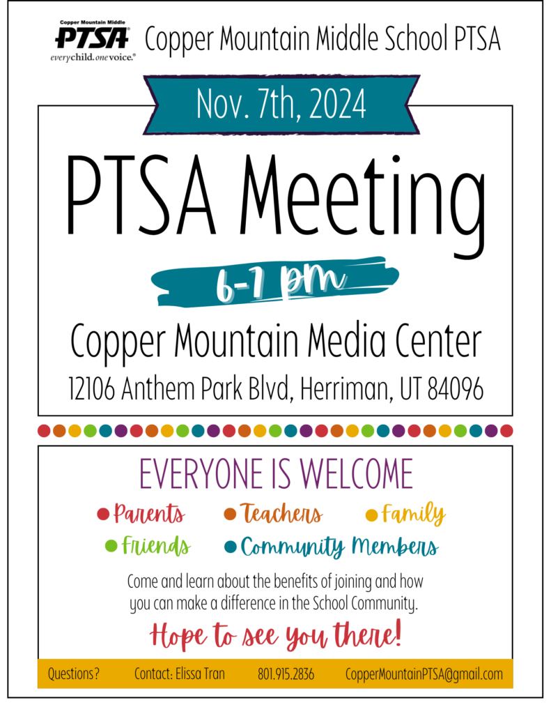 PTSA Meeting Notice